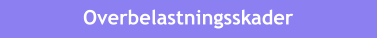 Overbelastningsskader